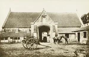 Glastonbury Prints: Glastonbury - The Abbey Barn