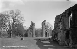 Glastonbury Prints: Glastonbury Abbey Ruins