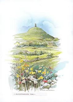 Whitworth Prints: Glastonbury Tor