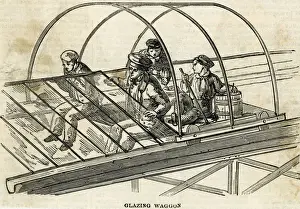 Panels Prints: THE GLAZING WAGON 1851