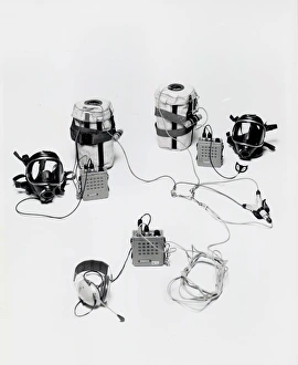 Images Dated 8th December 2011: GLC LFB Breathing apparatus communications set