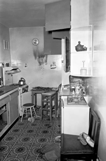 Images Dated 31st May 1974: GLC-LFB Fire investigation evidence photograph