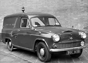 Utility Prints: GLC-LFB - Morris utility van, LFB Water Section