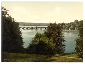 Potsdam Prints: Gleinicker Bridge from Babelsberg, Potsdam, Berlin, Germany
