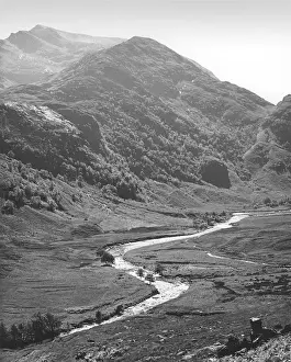 Nevis Prints: Glen Nevis and Sgurr a Mhaim Highland, Scotland