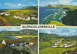 Glencolumbkille, Multi-View (cottages), Republic of Ireland