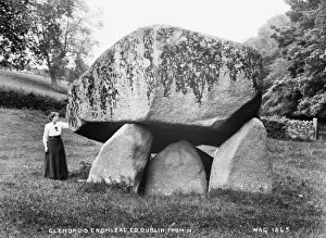 Glendruid Cromlech, Co. Dublin, from N