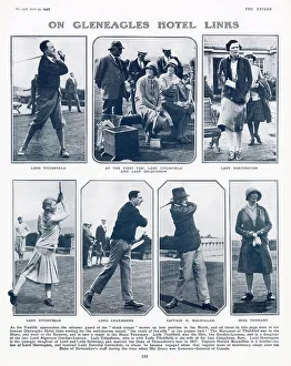 Macmillan Prints: On Gleneagles Hotel Links