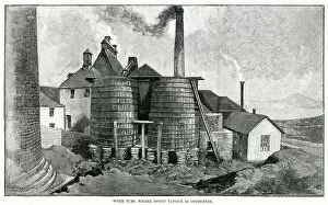 Spirit Gallery: Glenlivet Scotch Whisky distillery 1890