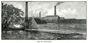 Images Dated 6th September 2019: Glenlivet Scotch Whisky distillery 1890