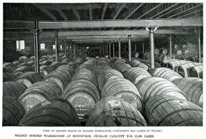 Scotch Collection: Glenlivet Scotch Whisky distillery 1890
