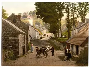 Glenoe Village. County Antrim, Ireland
