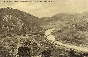 Glenwood Prints: Glenwood Springs, Valley of the Grand River, Colorado, USA
