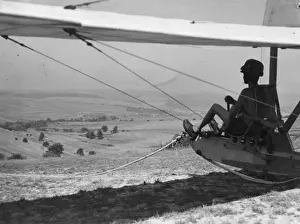 Glider before Flight