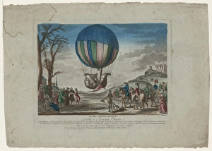 Aerostatique Gallery: Globe aerostatique. Dedie e Monsieur Charles. Cette machine