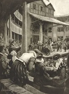 Masked Prints: THE GLOBE / HENRY IV C17