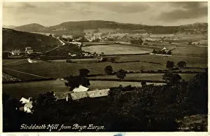 Bryn Prints: Gloddaeth Hill from Bryn Euryn, Conwy