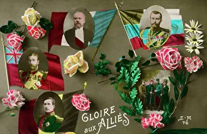 Glory to the Allies - the rulers of the major allies of WW1