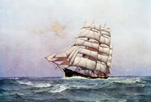 Sheppard Prints: Glory of the Sea, clipper ship