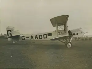 Gloster Prints: Gloster AS31, G-aDO, of the Aircraft Operating Company