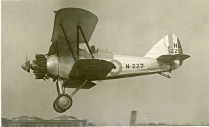 Radial Gallery: Gloster Gnatsnapper II, N227, with an uncowled Jaguar VI?