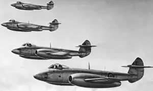 Duxford Prints: Gloster Meteor F-4