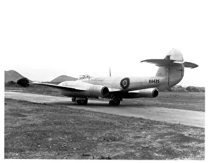 Gloster Prints: Gloster Meteor F Mk. 4 RA435