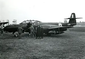 Hatfield Prints: Gloster Meteor NF11, WM232, at the 1953 Royal Aeronautic?