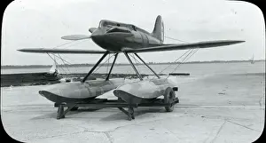 Calshot Prints: Gloster VI, N249, Golden Arrow, at Calshot in September ?