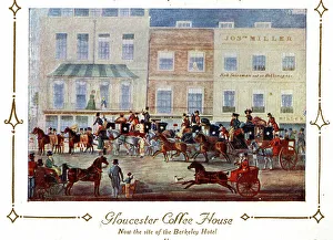 Gloucester Coffee House, now the site of The Savoy Hotel