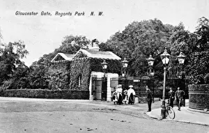 Gloucester Gate, Regents Park, London