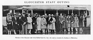 Gloucester staff outing by charabanc - Halford Cycle Co. Ltd Gloucester staff outing by charabanc - Halford Cycle Co. Ltd