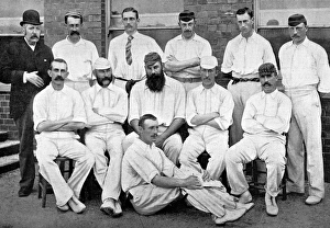 Roberts Collection: Gloucestershire County Cricket Team, 1892