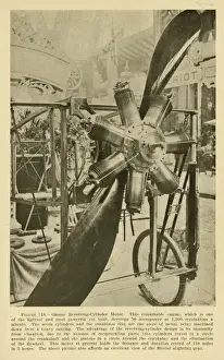 Revolving Prints: Gnome revolving-cylinder motor