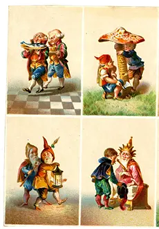 Tiled Prints: Gnomes and Humans