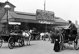 Doncaster Prints: GNR Railway Station, Doncaster early 1900's