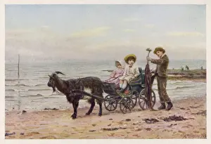 Broadstairs Prints: Goat Carriage 1880