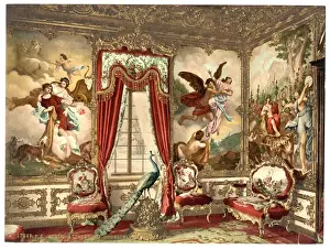 The Gobelin Tapestries, Linderhof Castle, Upper Bavaria, Ger