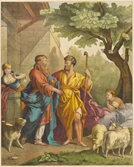 Instructs Prints: God and Abrahaml