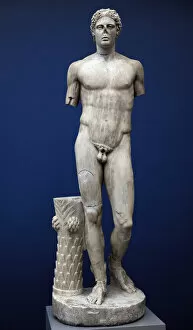 Hermes Gallery: God Hermes. Statue. Marble. From Italy
