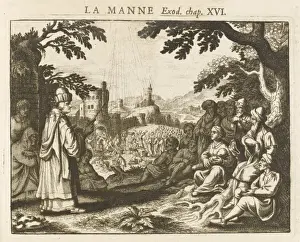 Arranges Prints: God Sends Manna