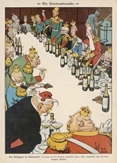 Toasting Prints: The God of War / 1909