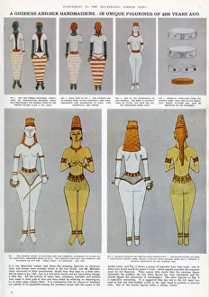 Treasure Gallery: A goddess and her handmaidens - in unique figurines of 4500 years ago