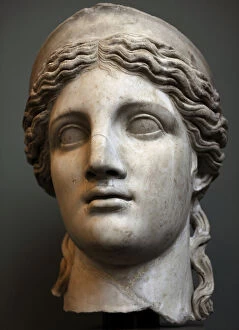 Juno Collection: The Goddess Juno. Bust. Marble. 2nd century. Carlsberg Glypt