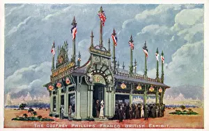 Godfrey Prints: The Godfrey Phillips exhibit - the Franco-British Exhibition