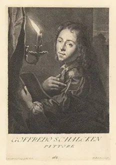 Candlelight Prints: Godfried Schalcken, Dutch genre and portrait painter, 1643-1706