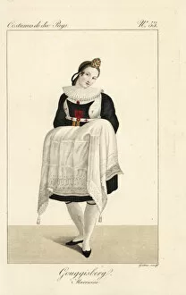 Baptism Collection: Godmother of Guggisberg, Switzerland, 19th century