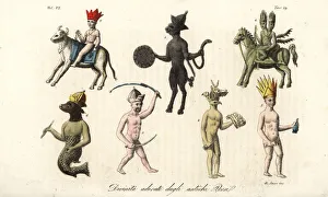 Burnt Prints: Gods worshipped by the ancient Persians