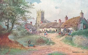 Quatremain Prints: Godshill, Isle of Wightartwork