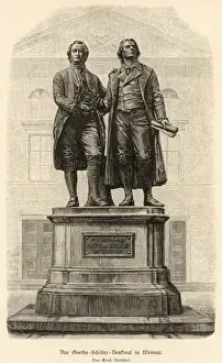 1749 Prints: Goethe Monument